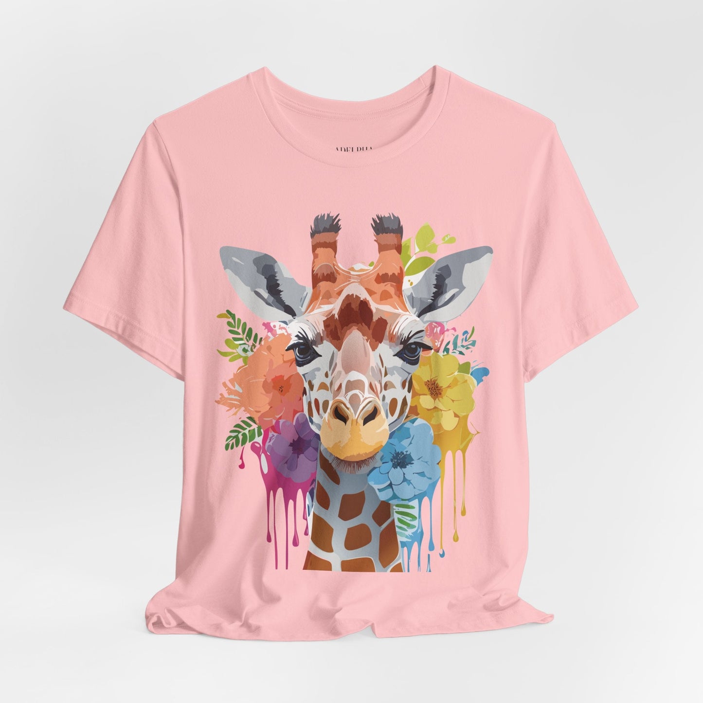 Giraffe Graphic Tee Unisex Jersey Short Sleeve Adelpha Vintage Inspired Artwork Design