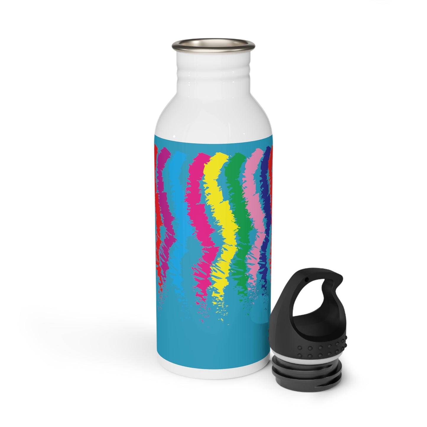 Tumbler-Wasserflasche mit Kunstdesigns 