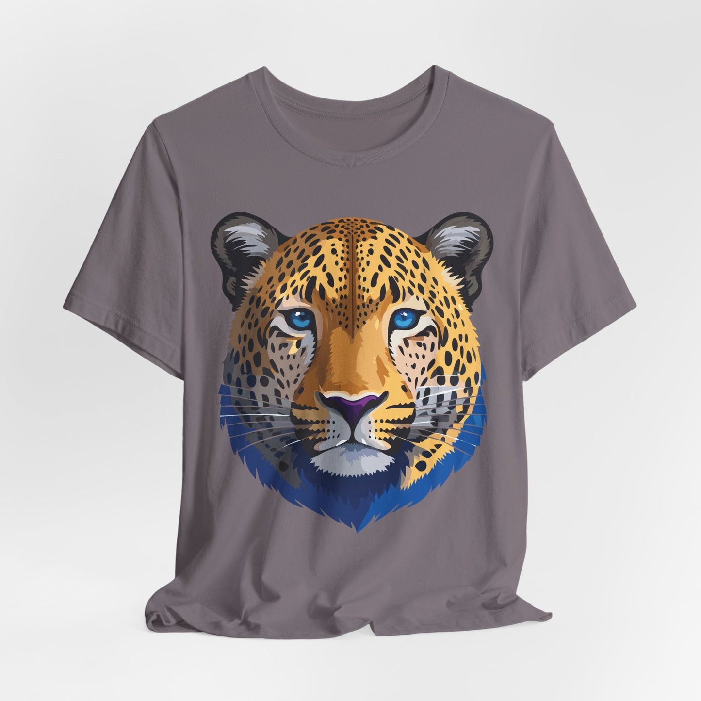 Unisex Animal Graphic Tee Shirt With Wildlife Art Design For Everyday Comfort Short Sleeve