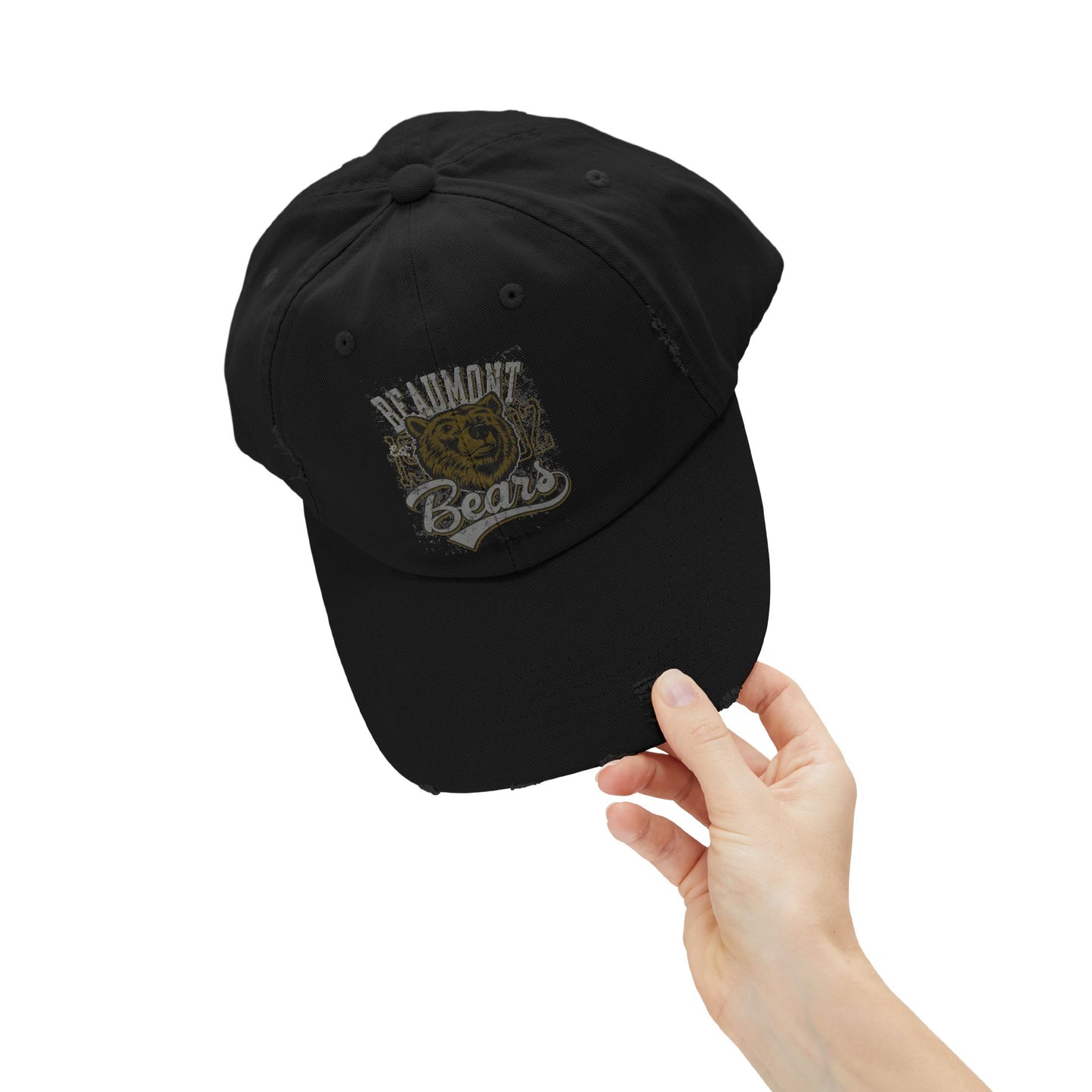Unisex Vintage Sports Logo Cap, Cap with Sports Logo, Cap with Band Logo