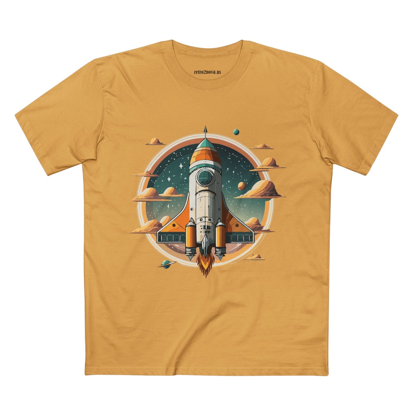 Cosmos Shirt Unisex Premium Cotton Tee With Original Art Design By Retro2Nova Collection