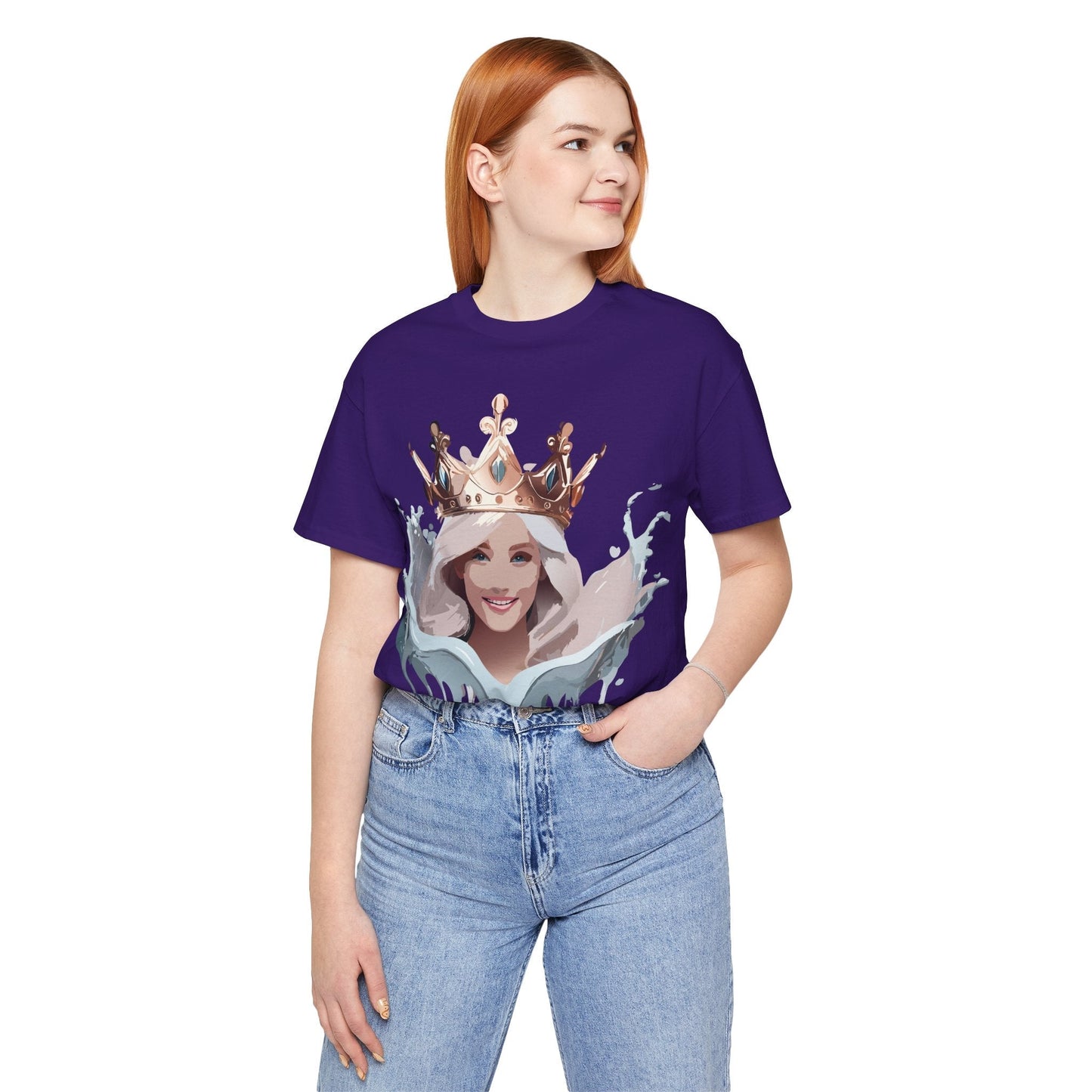Queen Graphic T Shirt Unisex Vintage Art Tee From Adelpha With Original Artwork Details