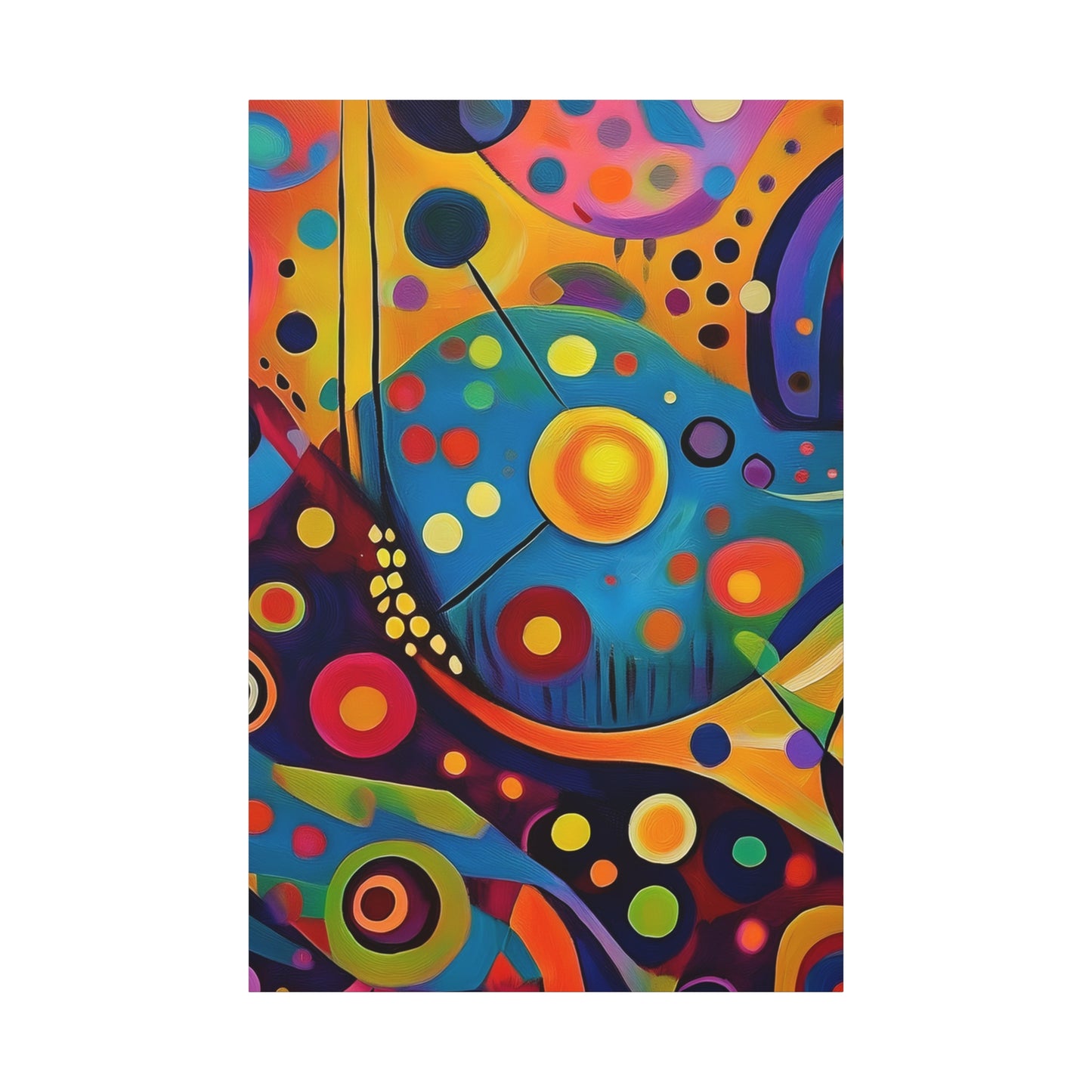 Abstract Oil Painting Print Canvas 20x24,20x30,24x30 24x32,24x36,30x40 32x48,36x48,40x60 Pine-Wood Inner Frame ABS-124