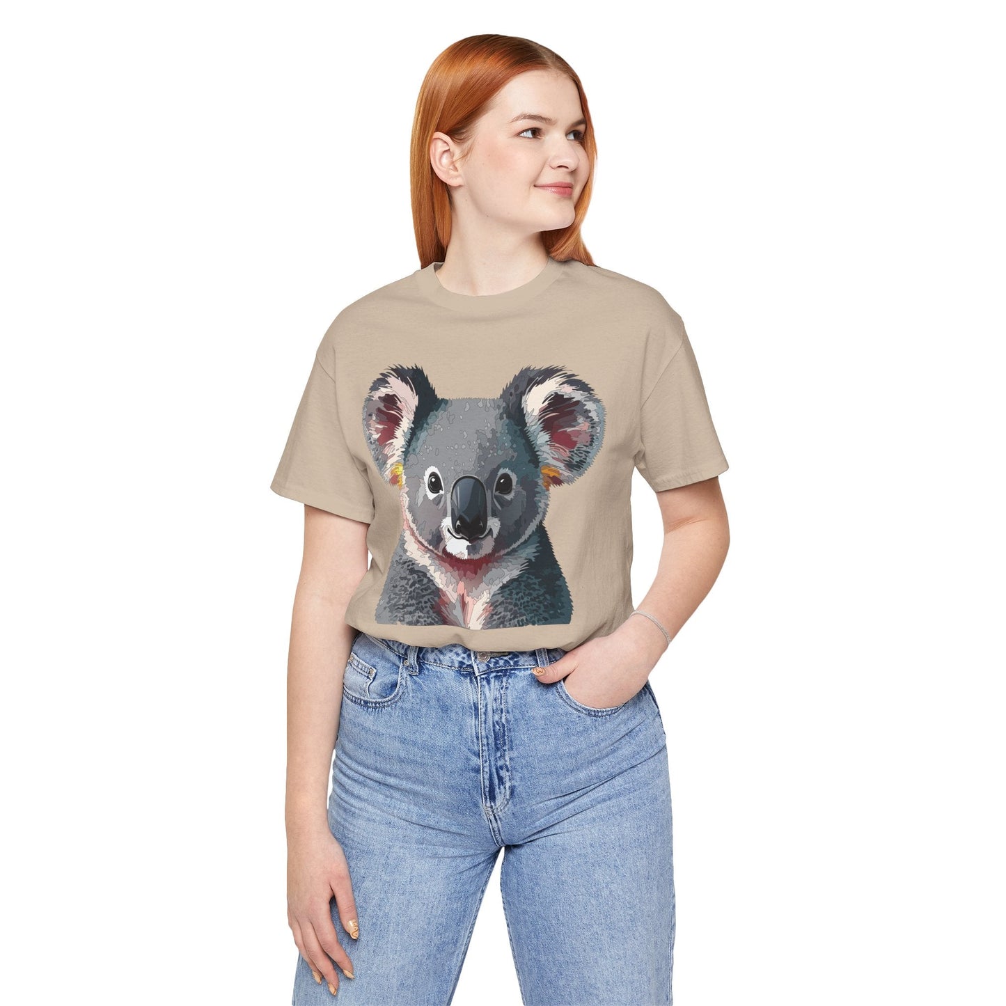 Unisex Animal Print Tee Shirt With Animals Art Design And Wildlife Graphic Comfortable Everyday Wear
