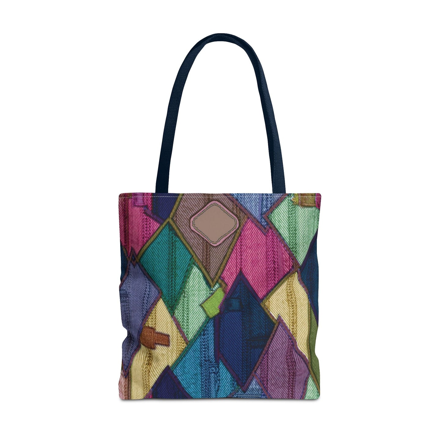 Denim Canvas Bag, Tote Bag Denim Printify