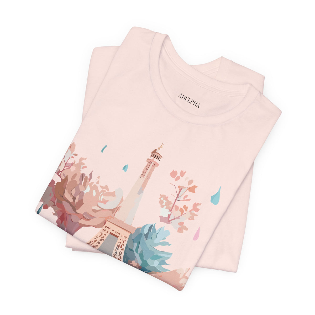 Unisex Cotton Bella+Canvas Tee with Paris
