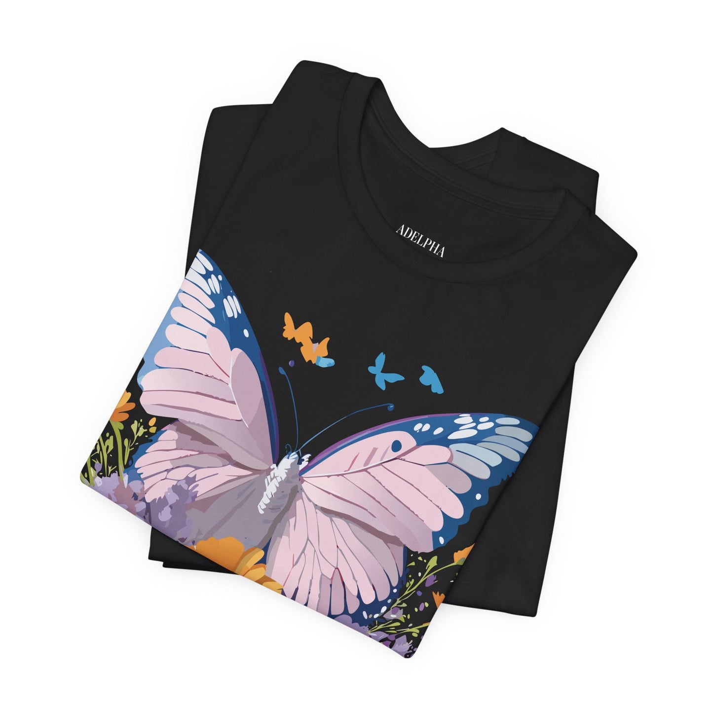 Butterfly Graphic Tee Unisex Jersey Short Sleeve Adelpha Art Design