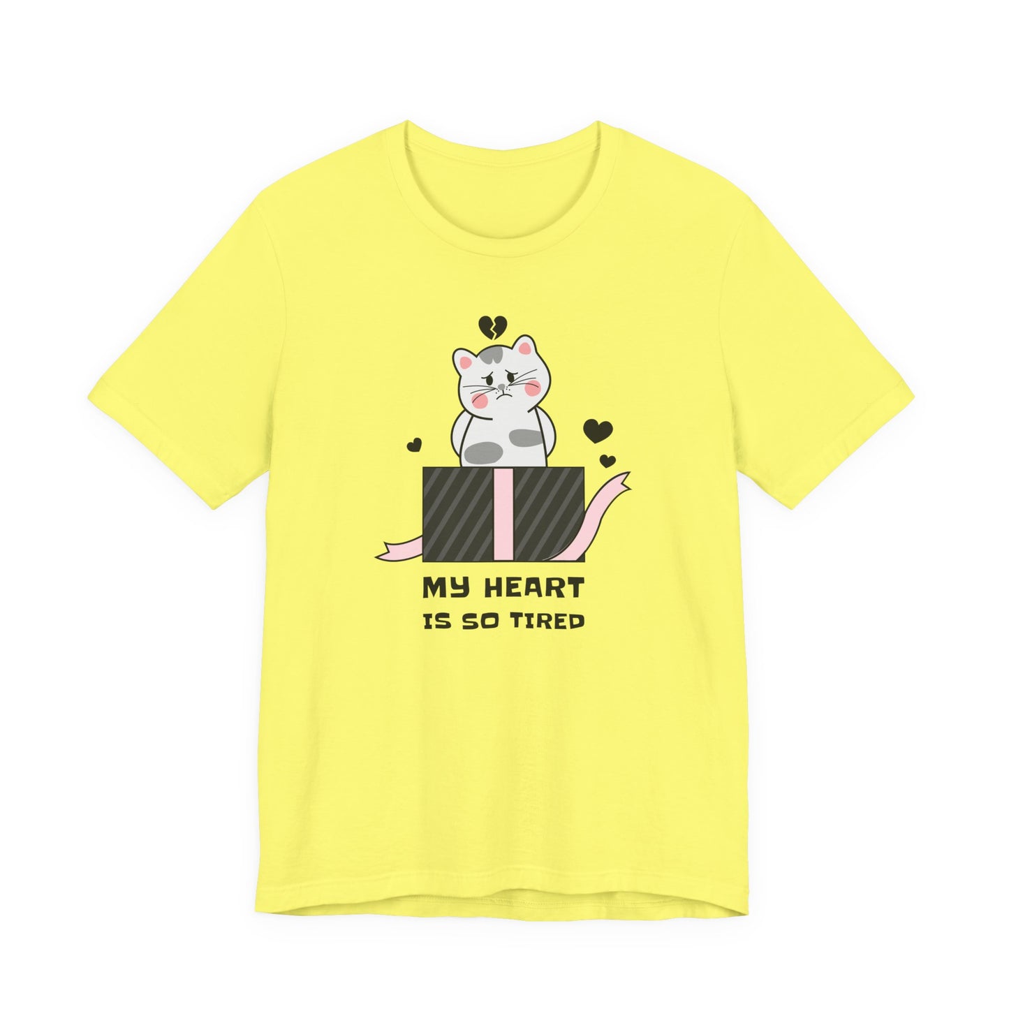 Cat Heart T-Shirt, Love T-Shirt, Tee Shirts with Animals, Valentine Day Shirt 16