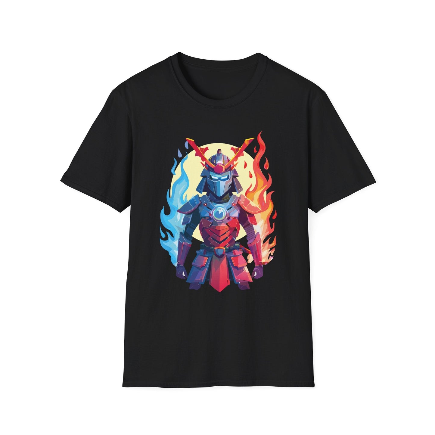 Samurai Shirt Unisex T Shirt Softstyle Ring Spun Cotton Gildan 64000 100 Percent Cotton Tee
