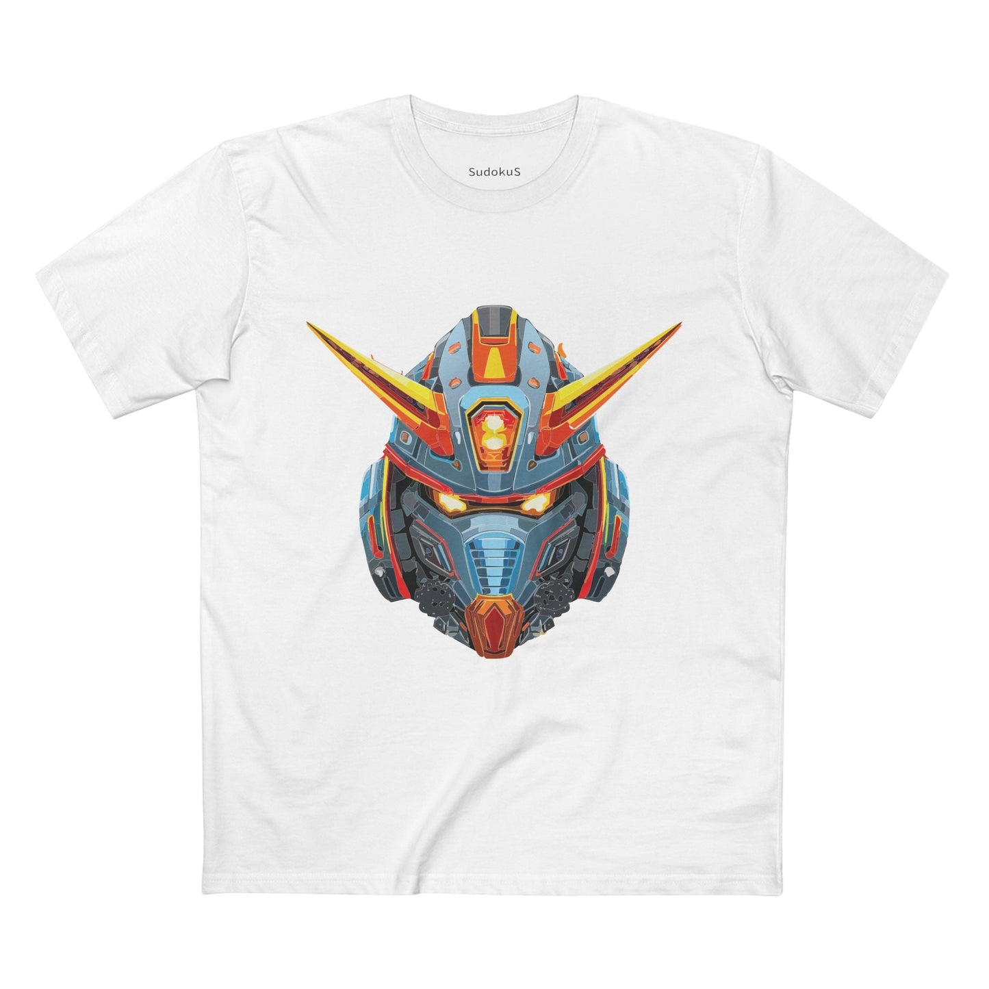 Cyborg Robot Graphic Unisex 100 Cotton Staple Tee 13