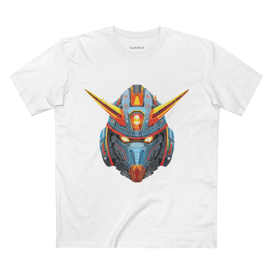 Cyborg Robot Graphic Unisex 100 Cotton Staple Tee 13