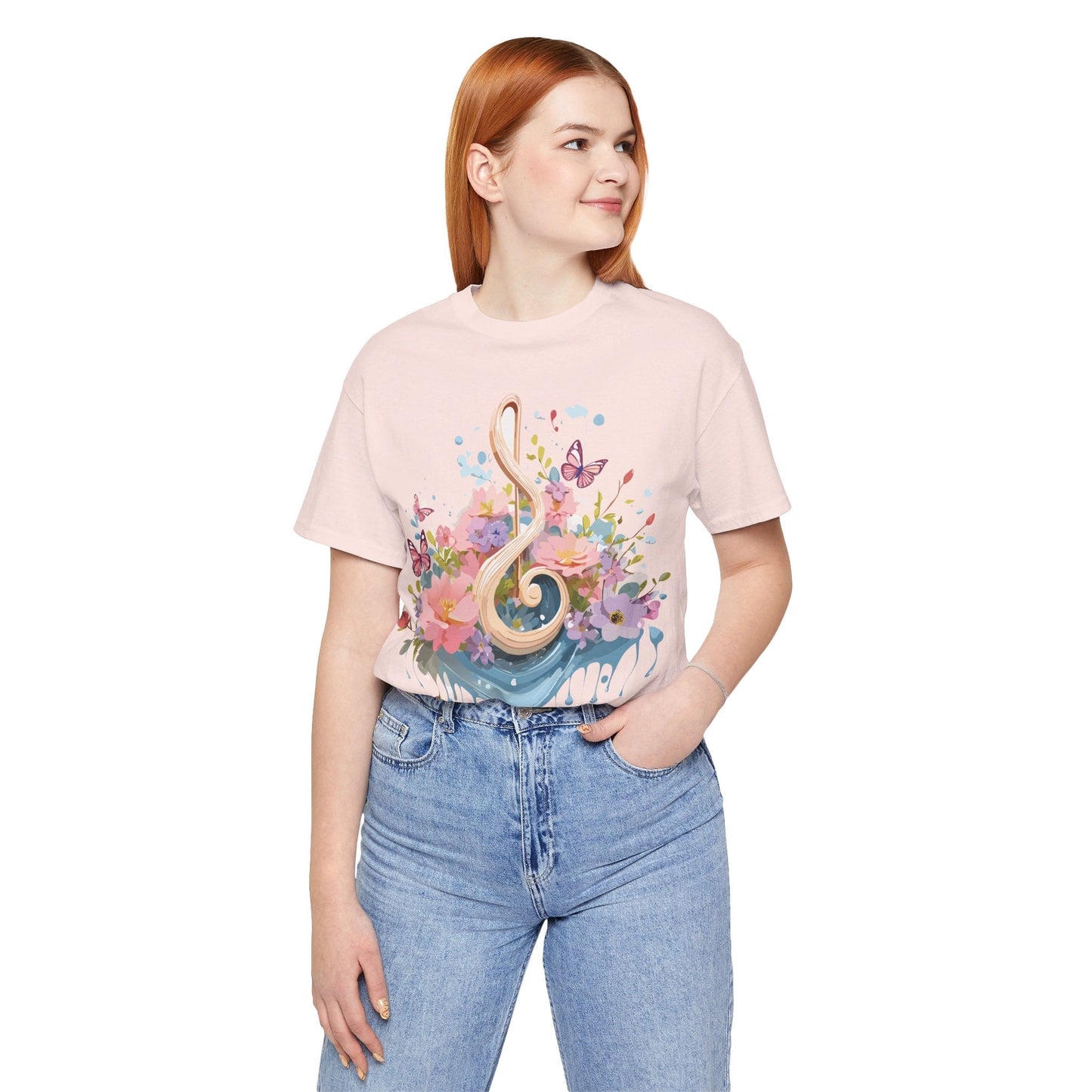 Music Graphic T Shirt Unisex Short Sleeve Adelpha Vintage Inspired Artwork Tee Premium Edition