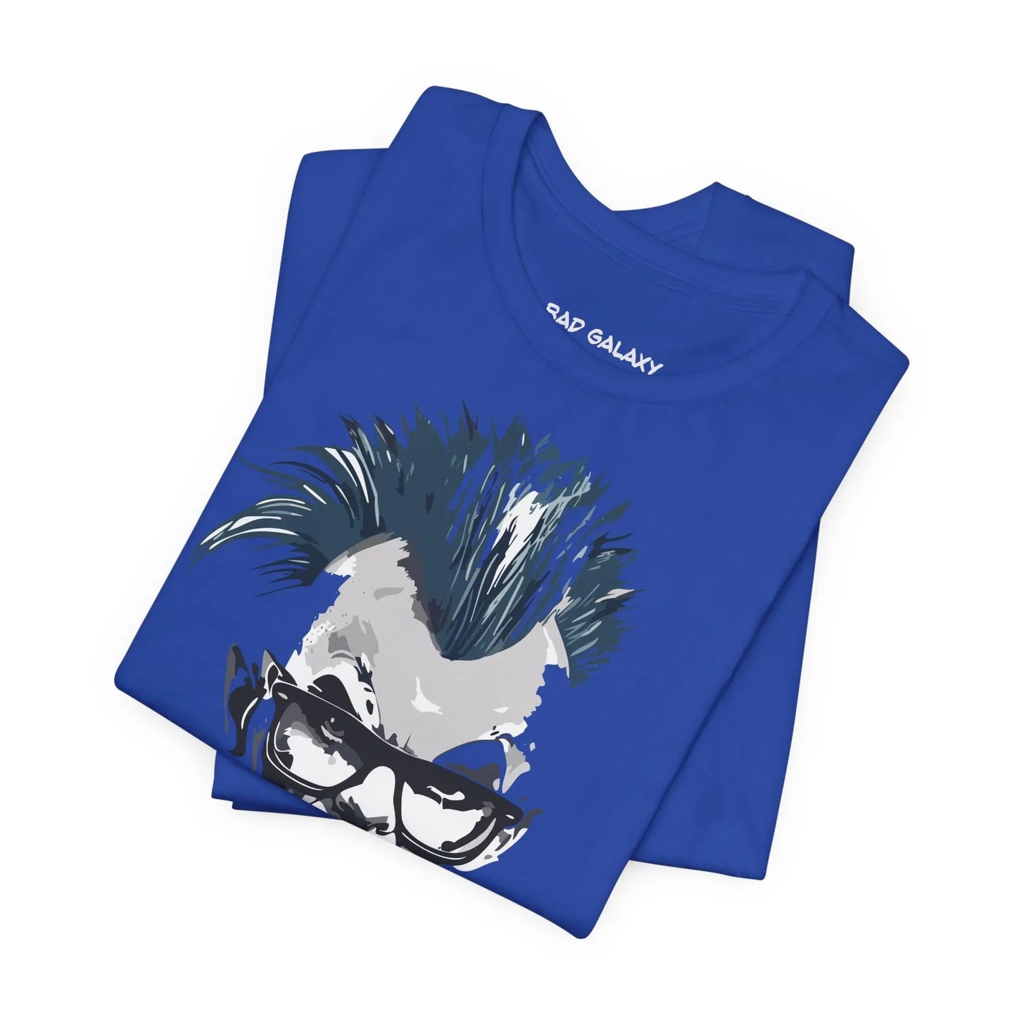 Punk Rock Tee Shirt From Bad Galaxy 100 Percent Cotton Eco Friendly Inks Made To Order USA Designed
