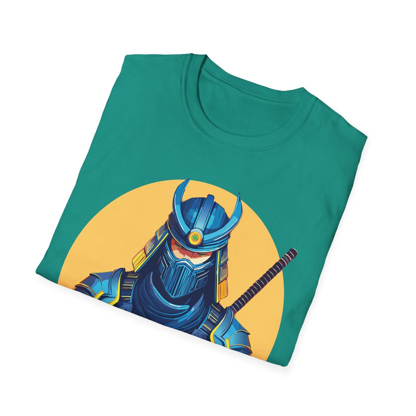 Samurai Shirt Unisex Softstyle T Shirt 100 Percent Ring Spun Cotton Tee For Everyday Comfort