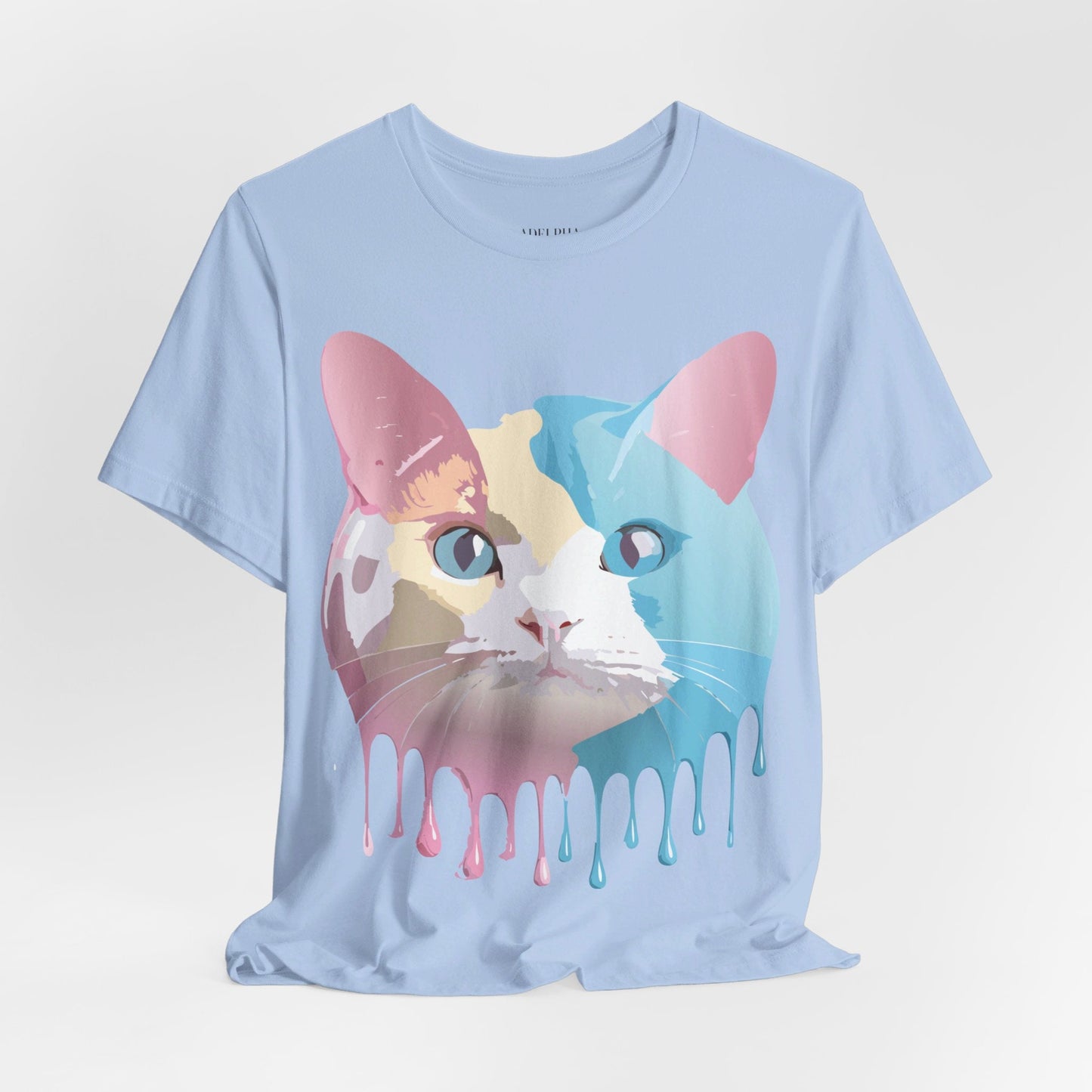 Cat Graphic Tee Unisex Jersey Short Sleeve By Adelpha Art Design