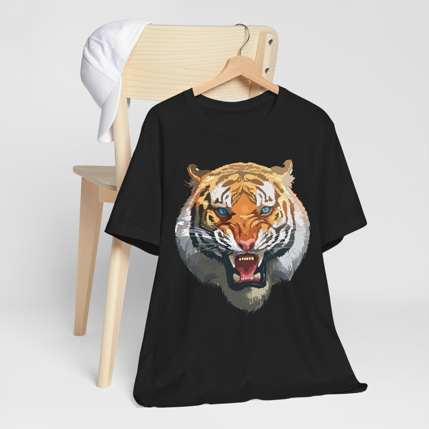 Tiger Shirt, Animal Shirt, T-Shirt with Tiger, Art Design Tee, Wild Animals Tees, Safari T-Shirt, Graphic Design Tee 15