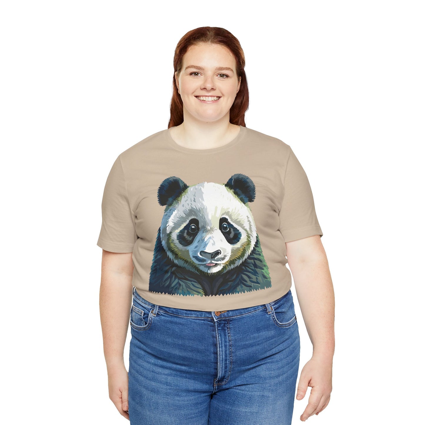 Unisex Animal Graphic Tee Shirt With Wild Animals Art Design Gildan Softstyle 64000