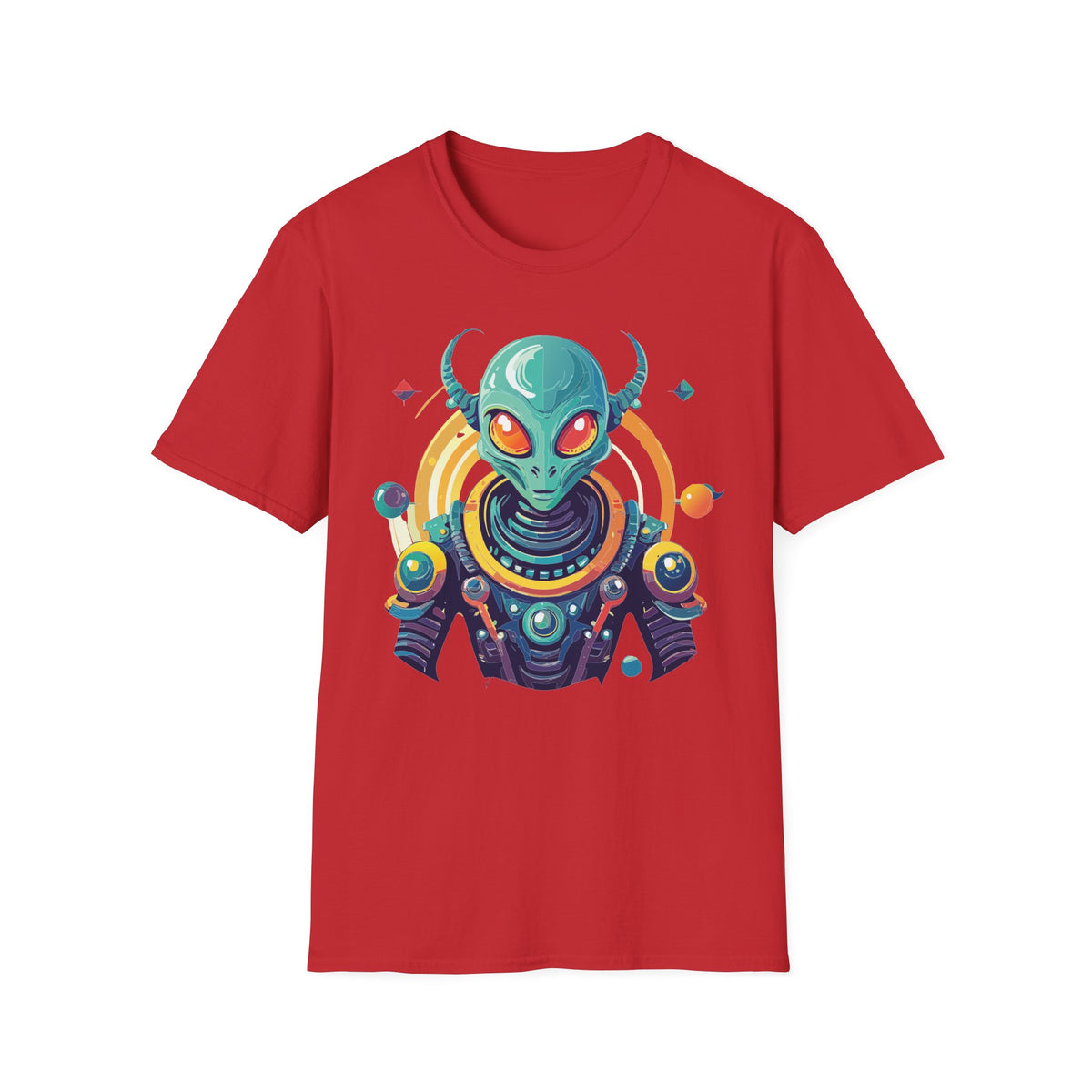 Alien Cosmos Graphic Tee Gildan Unisex 100 Cotton Tee Shirt a16