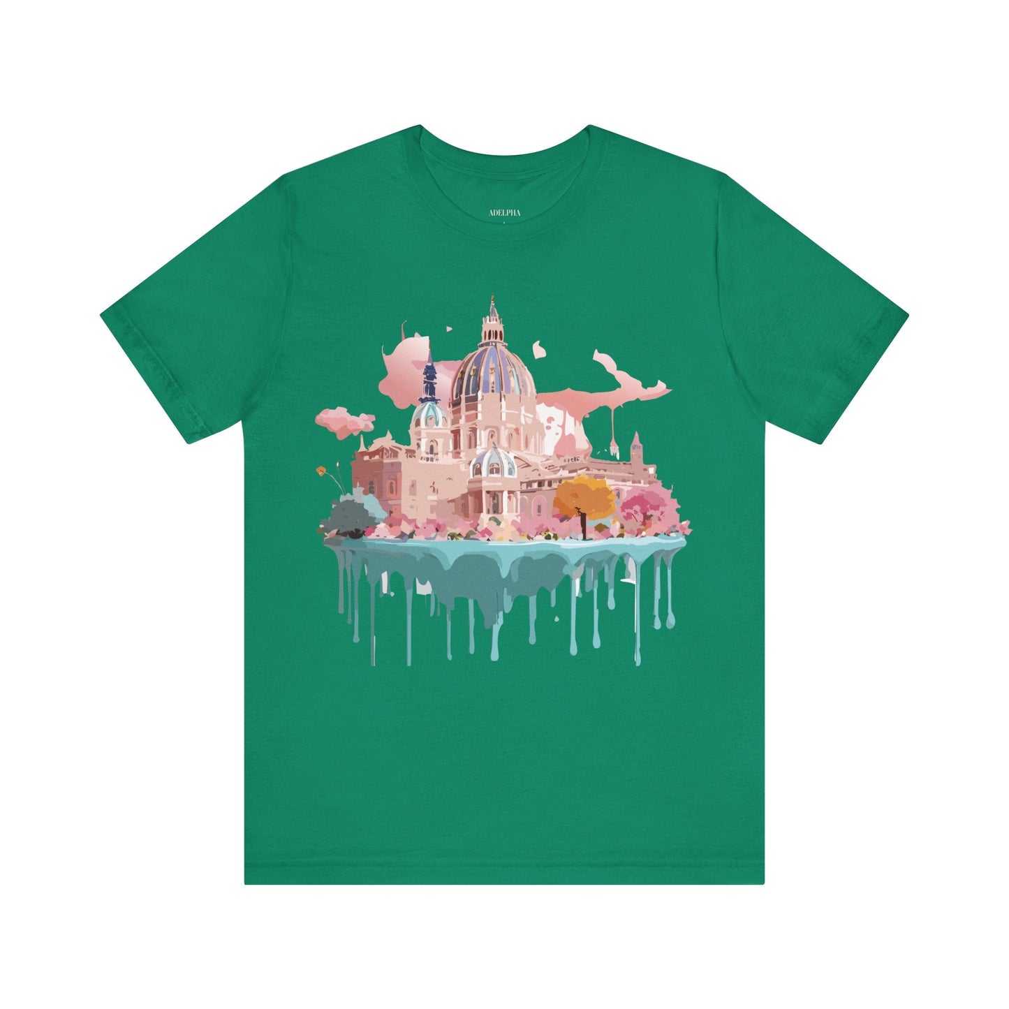 Vienna Tourist Graphic Tee Unisex Jersey Short Sleeve Vintage Inspired Artwork by Adelpha