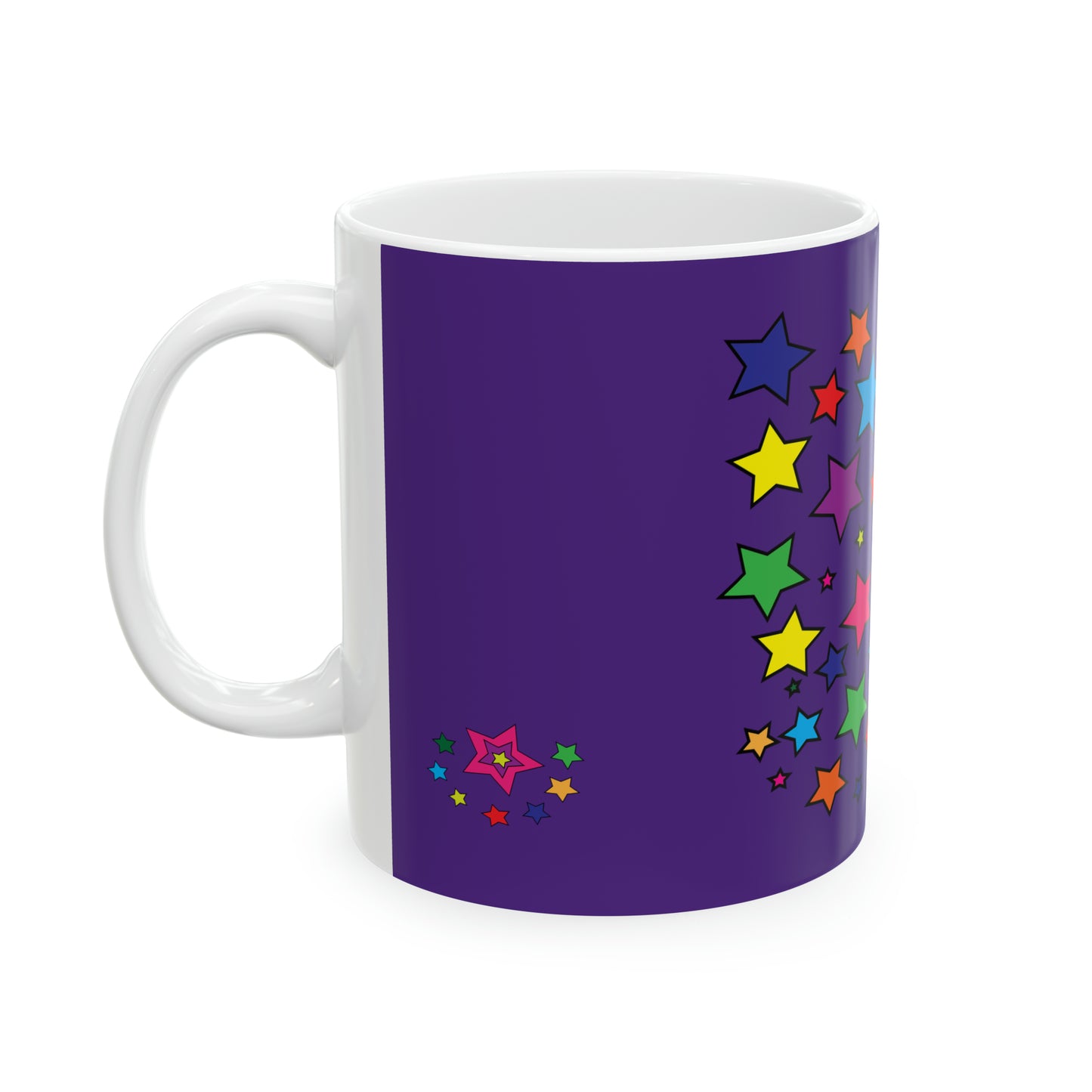 Coffee & Tea Mug with Stars print