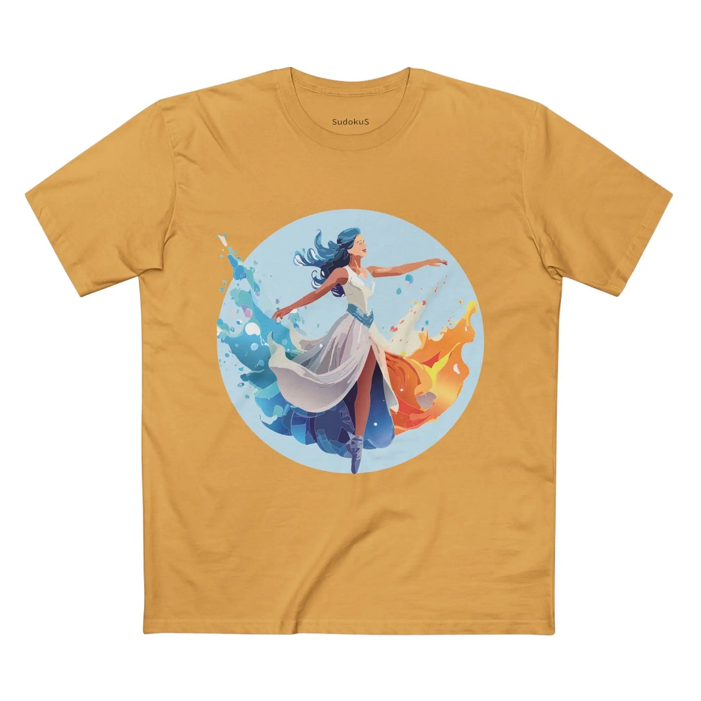 Dancer Graphic Unisex 100 Cotton Staple Tee 6