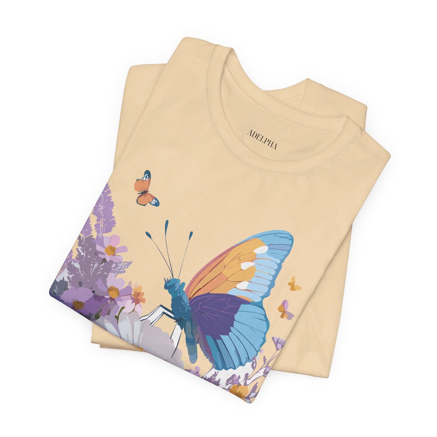 Butterfly Graphic Tee From Adelpha Art Design Unisex Jersey Short Sleeve Shirt