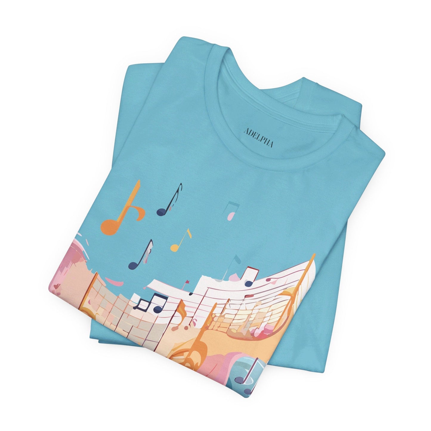 Adelpha Graphic Tee Unisex Jersey Short Sleeve Vintage Inspired Artwork Music T Shirt Casual Wear