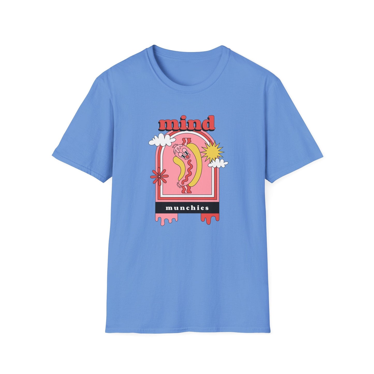Funny Food T Shirt Unisex Softstyle Gildan 64000 100 Percent Ring Spun Cotton Lightweight Comfort