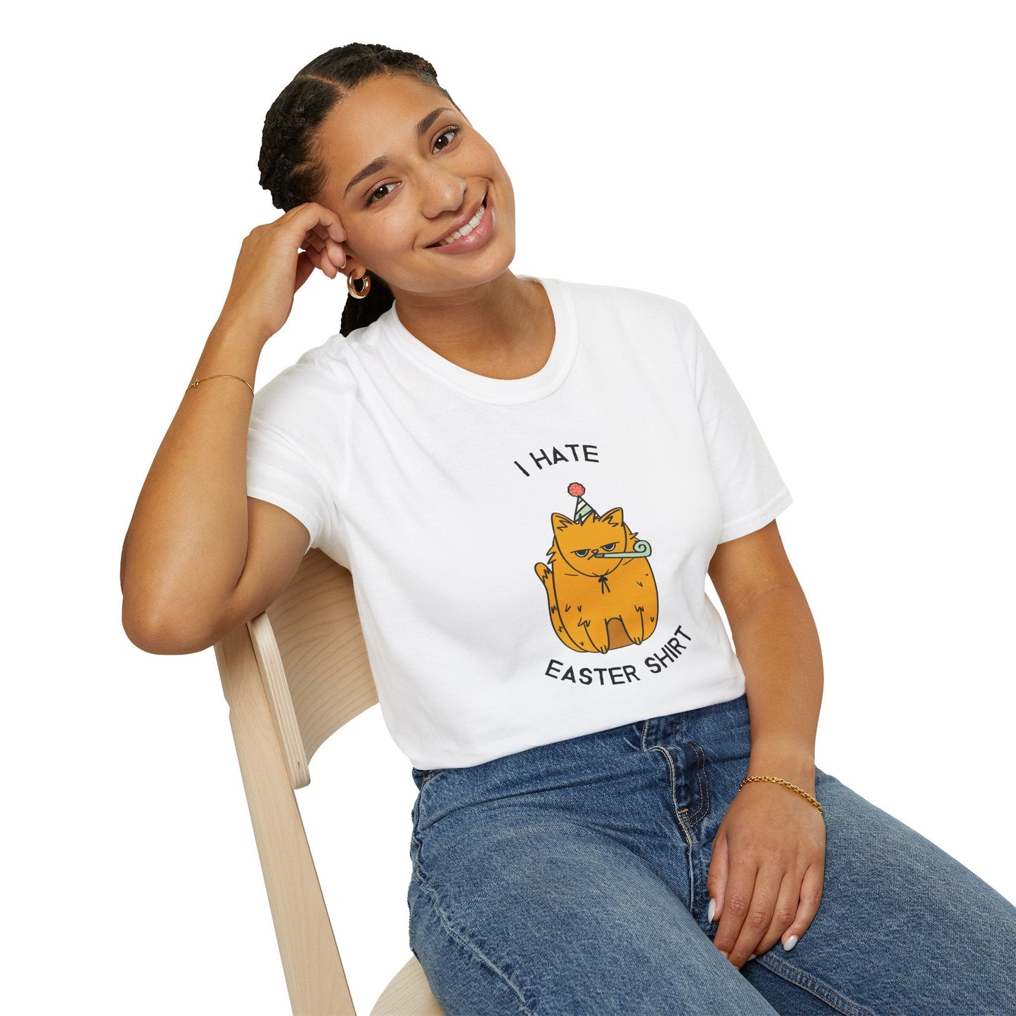 Funny Easter T Shirt Unisex Softstyle Tee With Easter Design And Fun Prints 64000