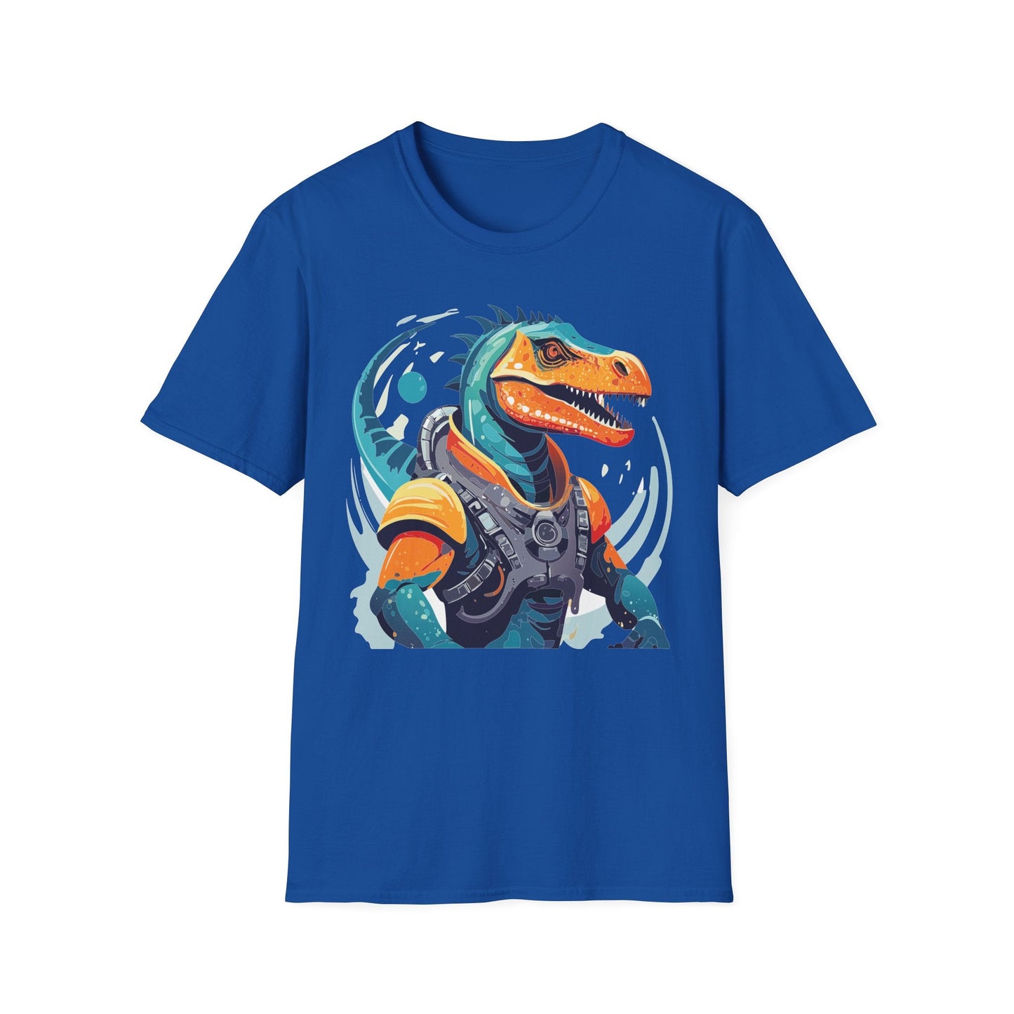 Alien Graphic Unisex Cotton Softstyle UFO Artwork Tee 10