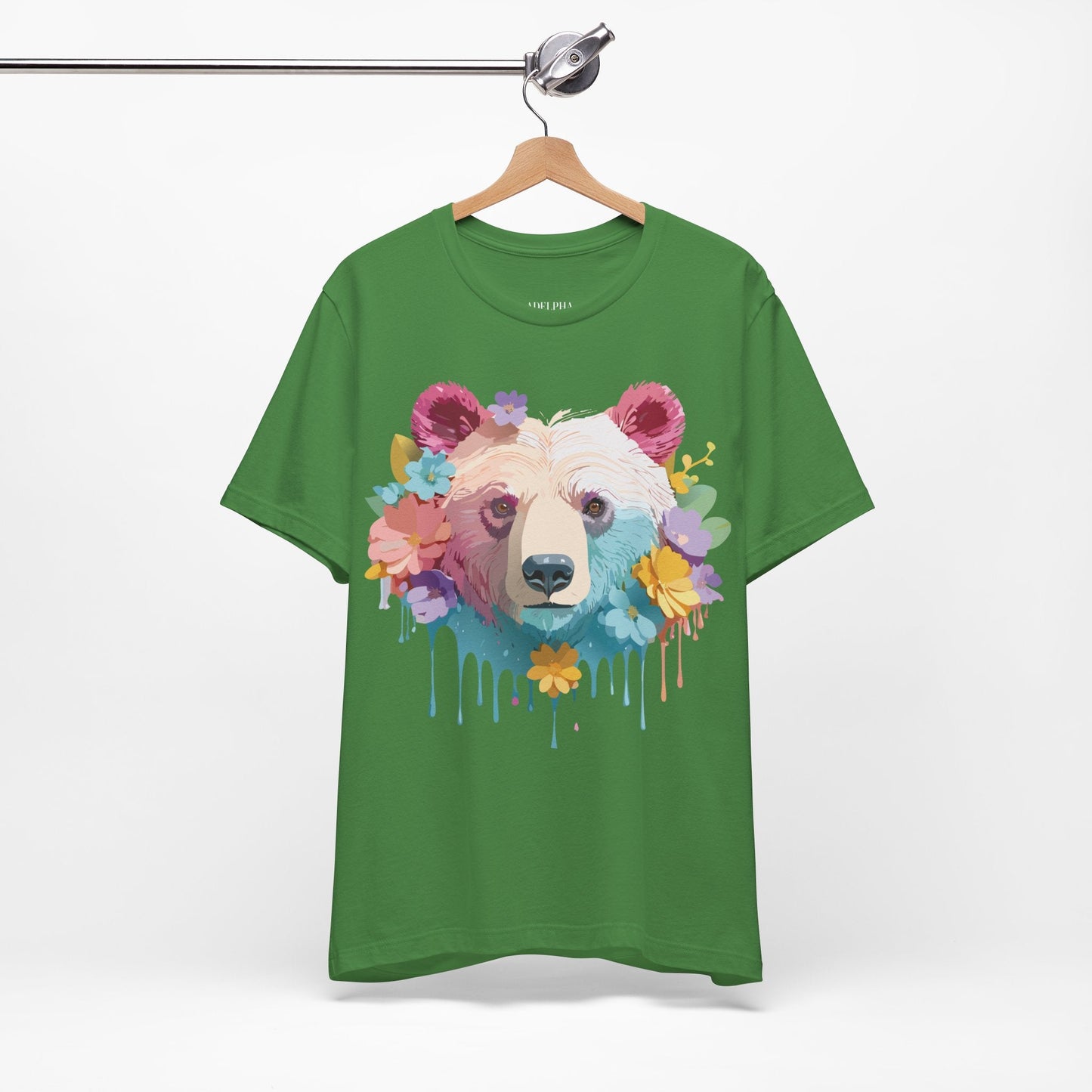 Bear Graphic T Shirt Unisex Adelpha Vintage Inspired Artwork Tee
