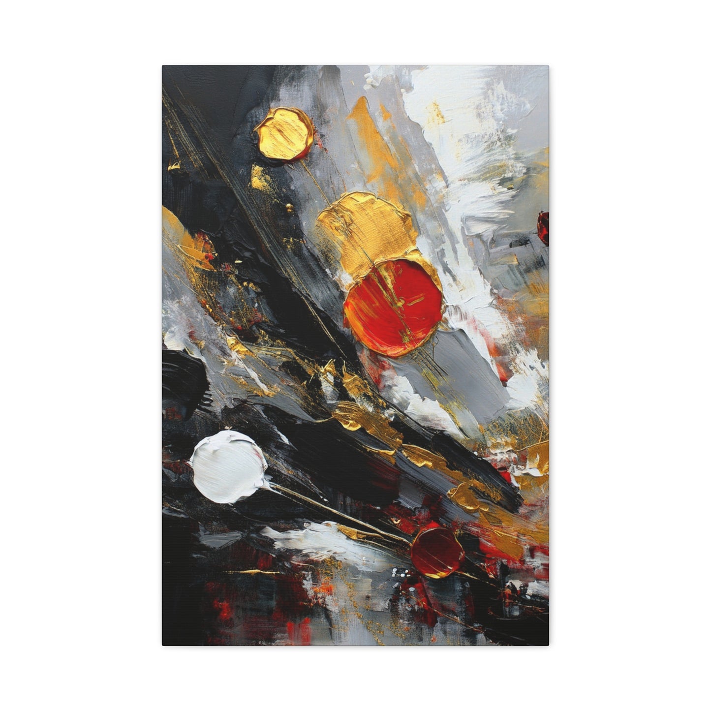 Abstract Oil Painting Print Canvas 20x24,20x30,24x30 24x32,24x36,30x40 32x48,36x48,40x60 Pine-Wood Inner Frame ABS-67