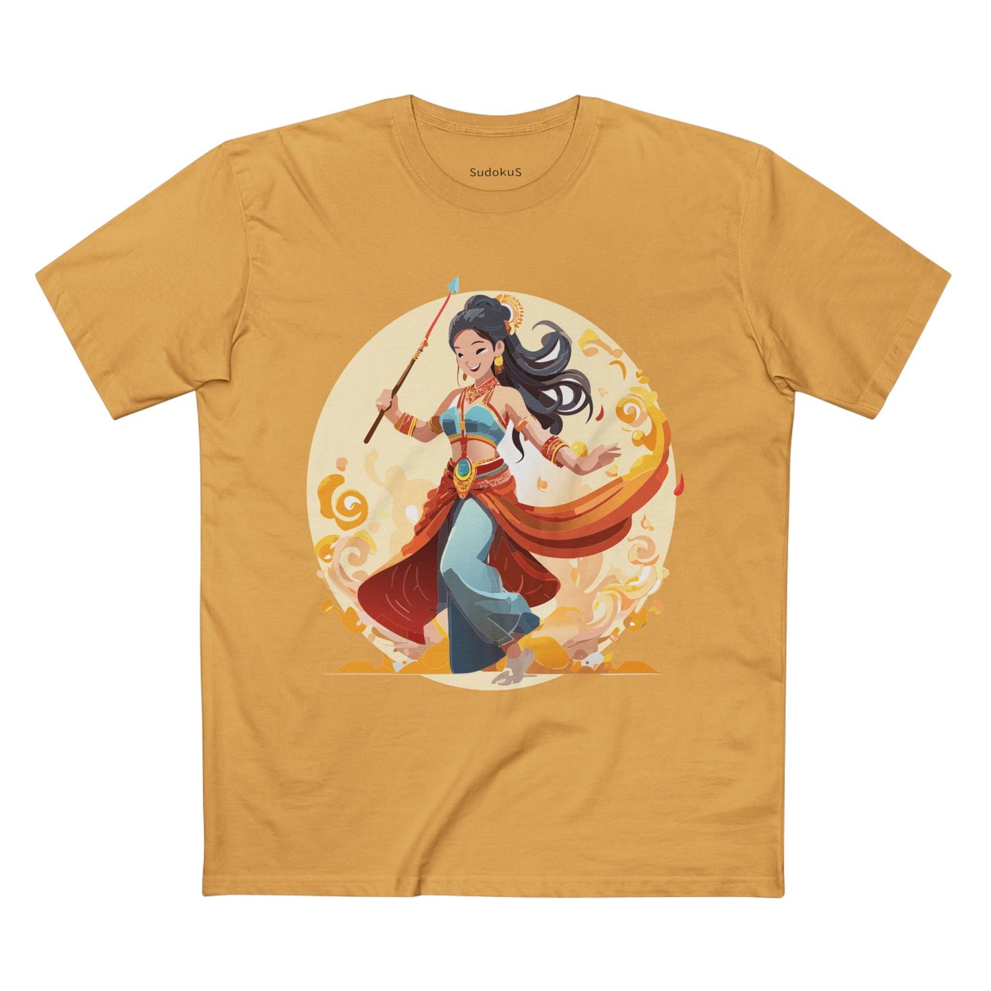 Dancer Graphic Unisex 100 Cotton Staple Tee 14