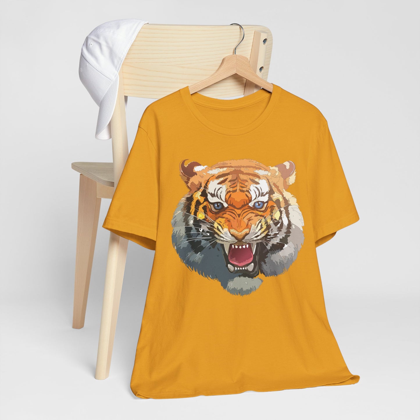 Tiger Shirt, Animal Shirt, T-Shirt with Tiger, Art Design Tee, Animal Tees, Safari T-Shirt, Graphic Design Tee 14