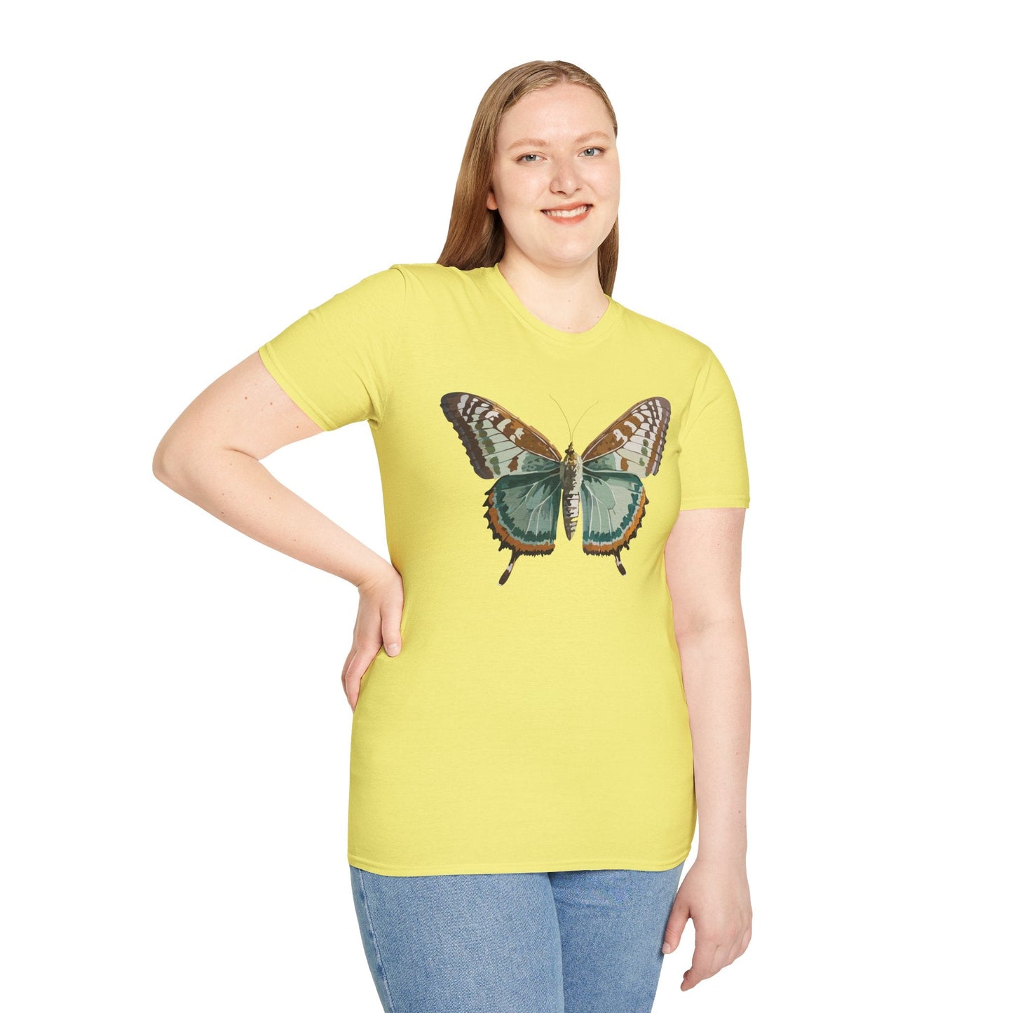 Butterfly Monarch Shirt Unisex Gildan Softstyle 64000 T Shirt 100 Percent Cotton