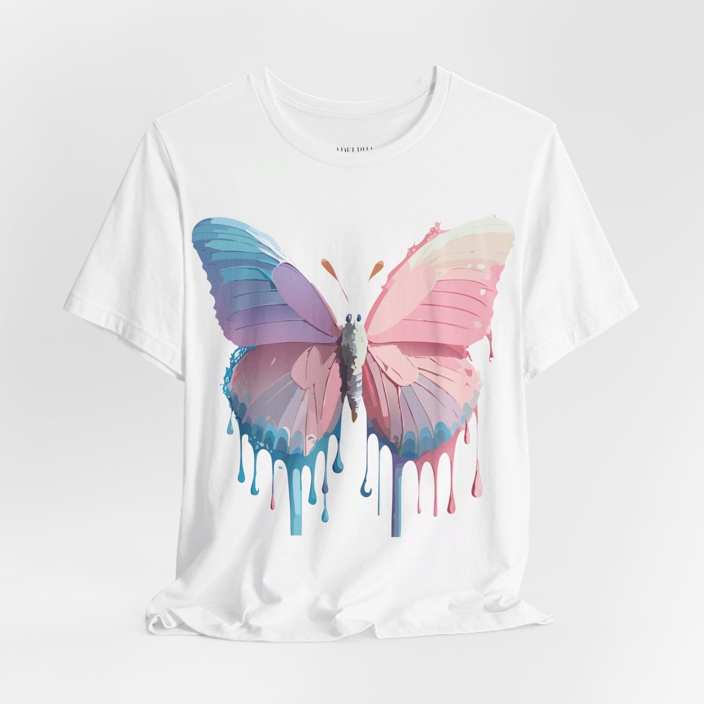 Butterfly Graphic Tee Unisex Vintage Inspired Art Design Adelpha