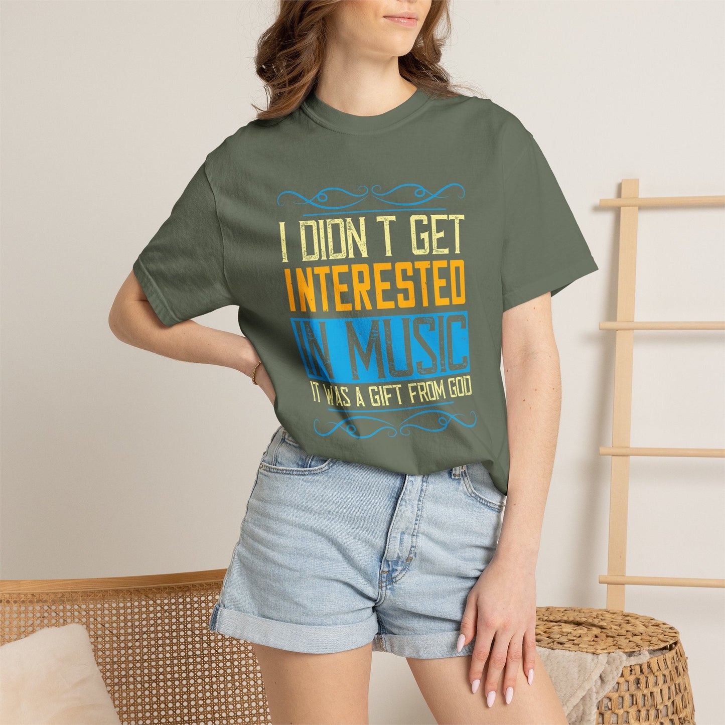 Music Graphic Design Unisex Cotton T-shirt m5