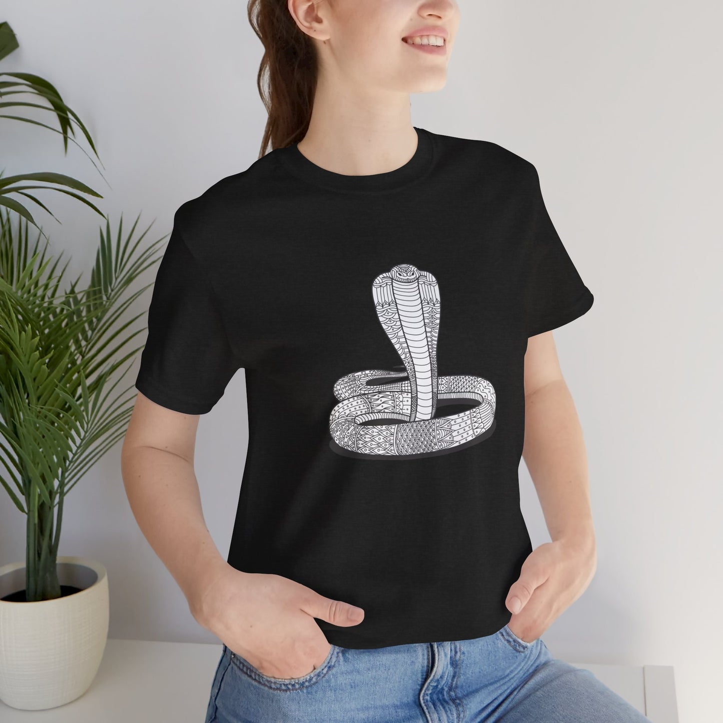 Tee-shirt unisexe avec imprimé animaux 