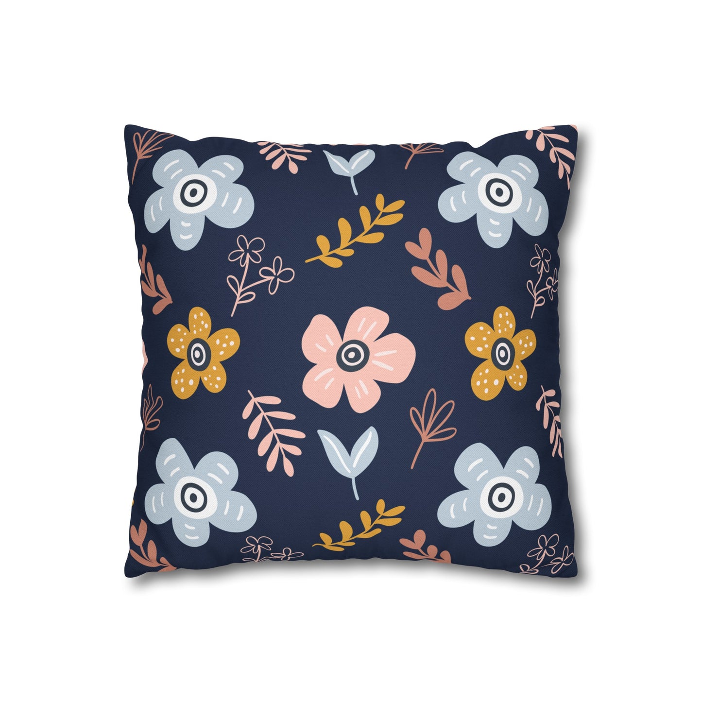 Floral Poly Pillowcase