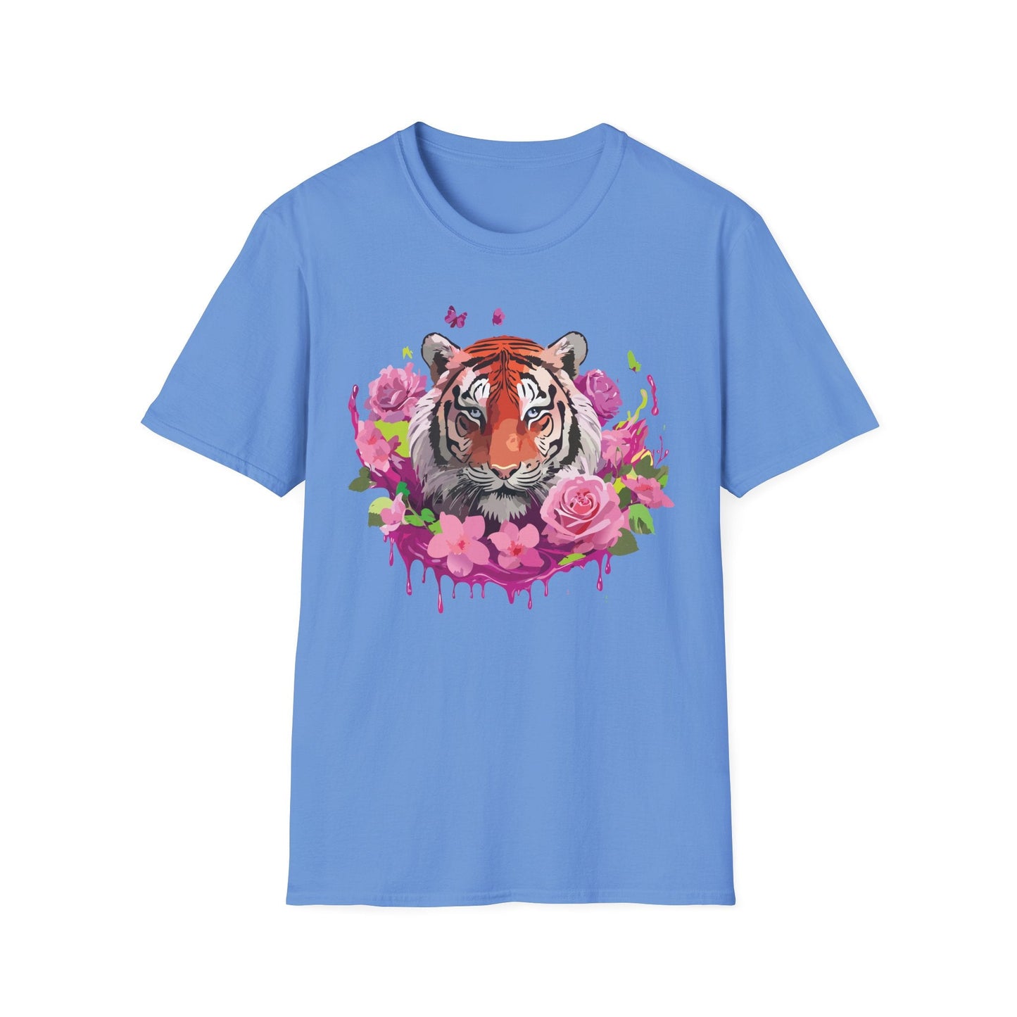Tiger Shirt Unisex Tee Gildan Softstyle 64000 Ring Spun Cotton