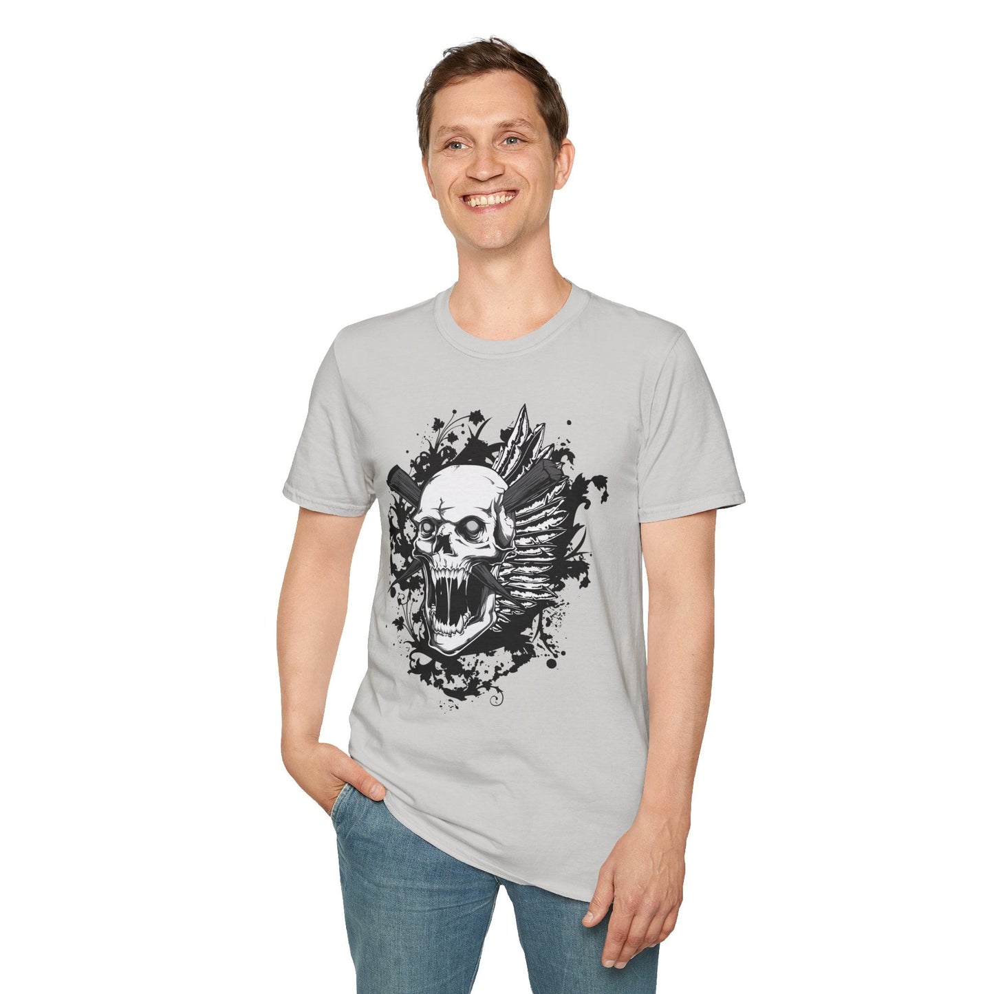Art Design Graphic Tee Shirt Unisex Softstyle Gildan 64000 100 Percent Ring Spun Cotton
