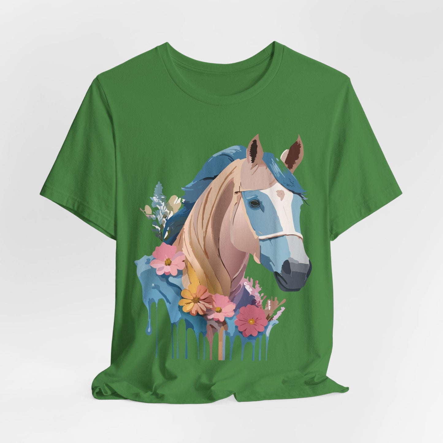 Horse Graphic Unisex 100 Cotton Vintage Animal Art T-Shirt 12