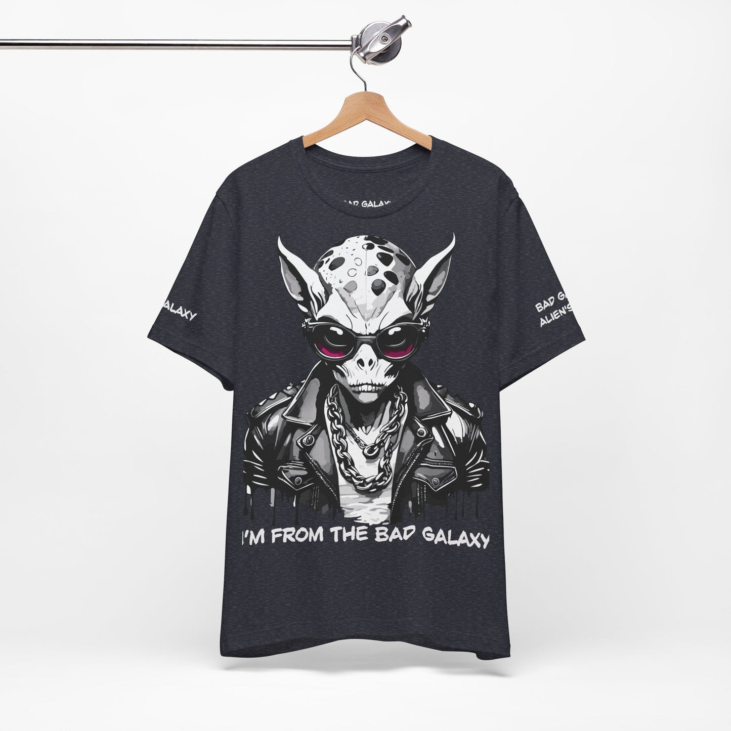 Alien Tee Shirt From Bad Galaxy Made To Order 100 Percent Cotton With Eco Friendly Inks