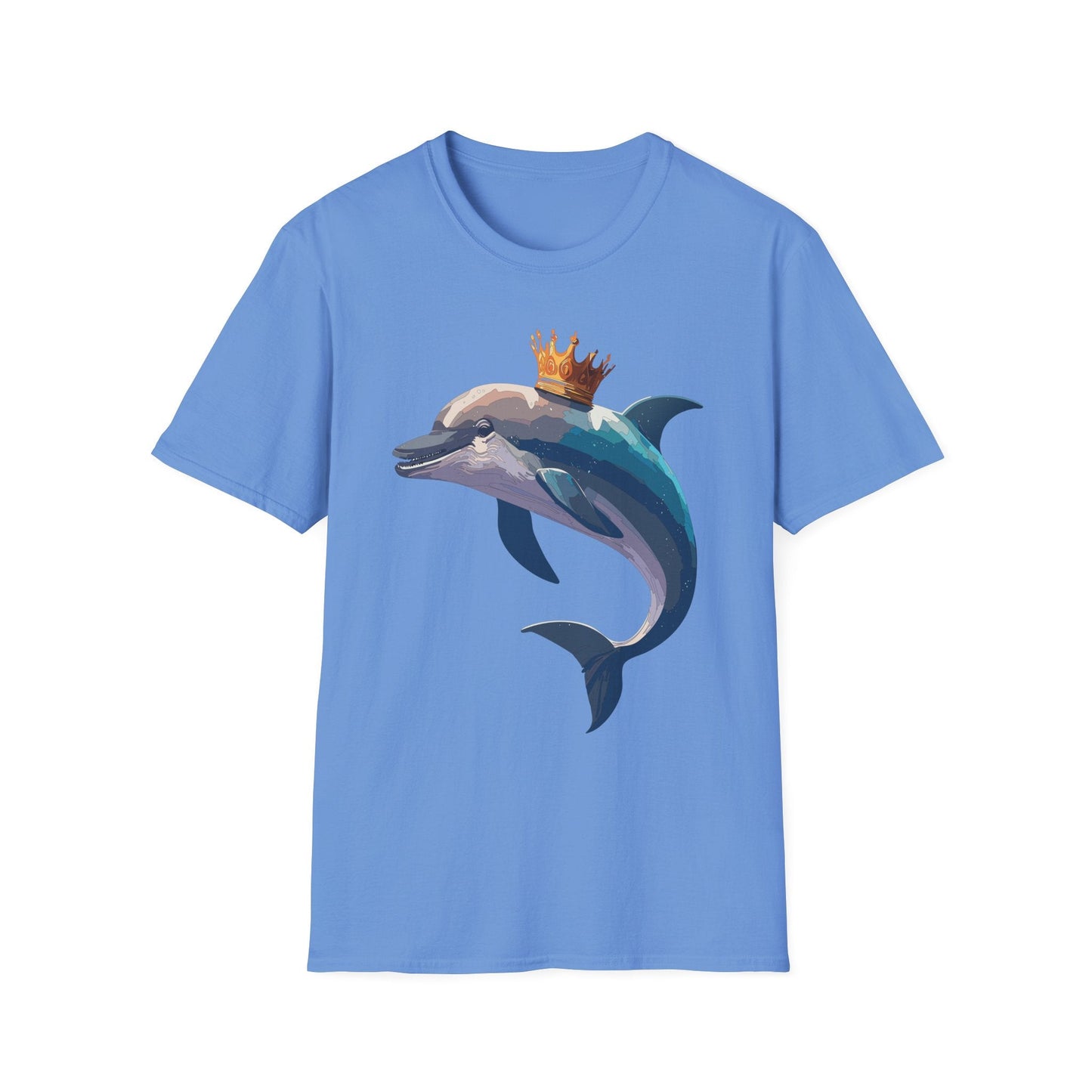 Dolphin Shirts Unisex Gildan Softstyle 64000 100 Percent Cotton Tee For Animal Lovers
