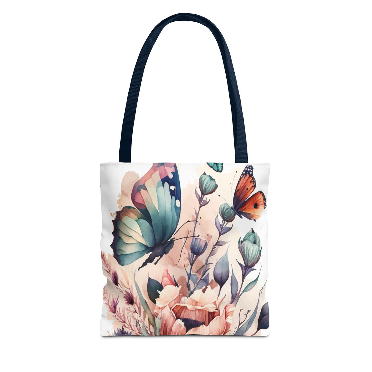 Bolsa con estampado de mariposas 