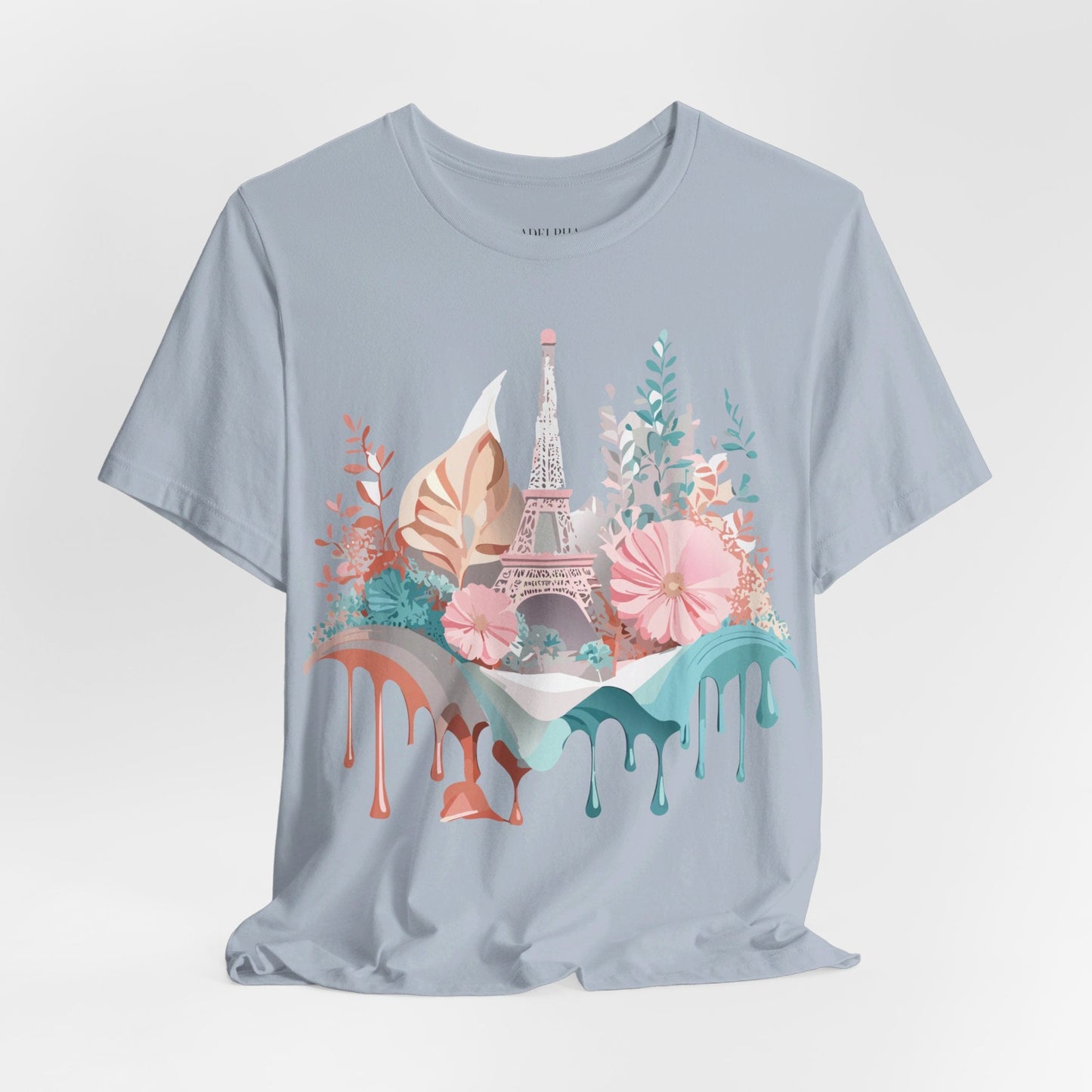 Adelpha Paris Graphic Tee Unisex Short Sleeve Shirt Vintage Art Design Premium Artwork