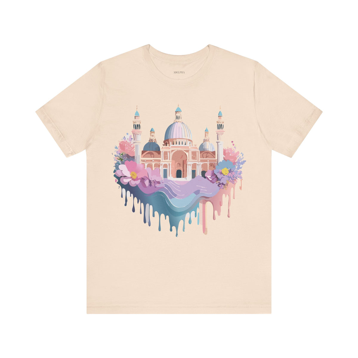 Graphic Unisex Cotton Bella+Canvas Tee Shirt with Venice