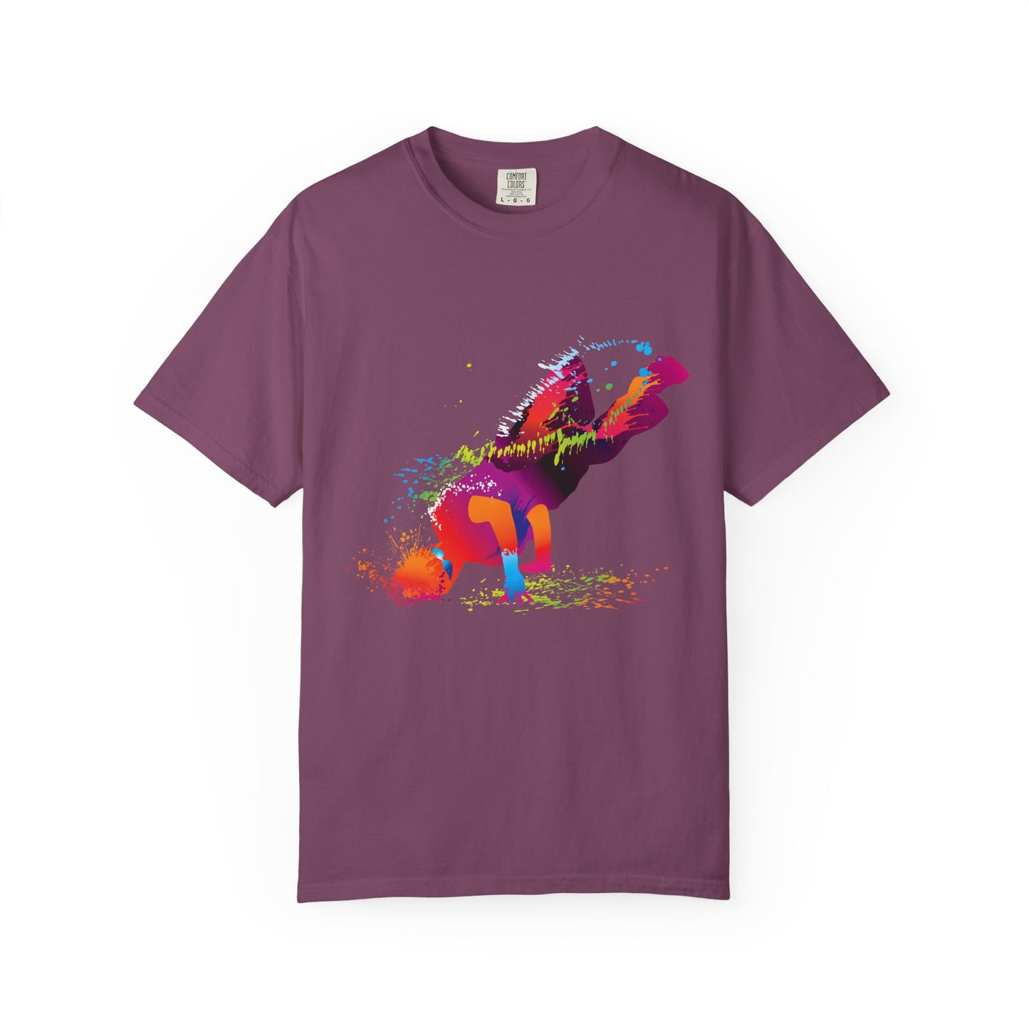 Sports Graphic Unisex T-Shirt Garment Dyed Cotton Relaxed Fit Comfort Colors 1