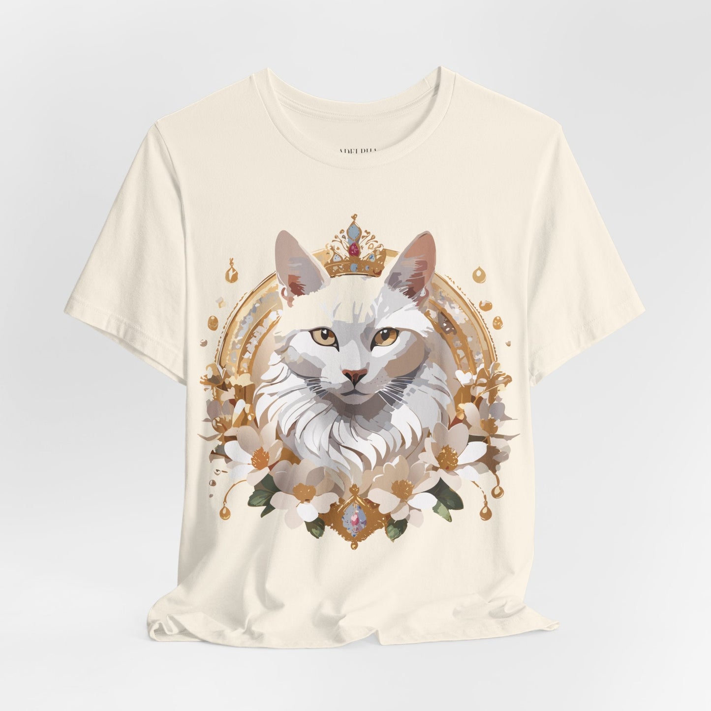 Medallion Graphic Unisex 100 Cotton Vintage Animal Medal Artwork Tee 21