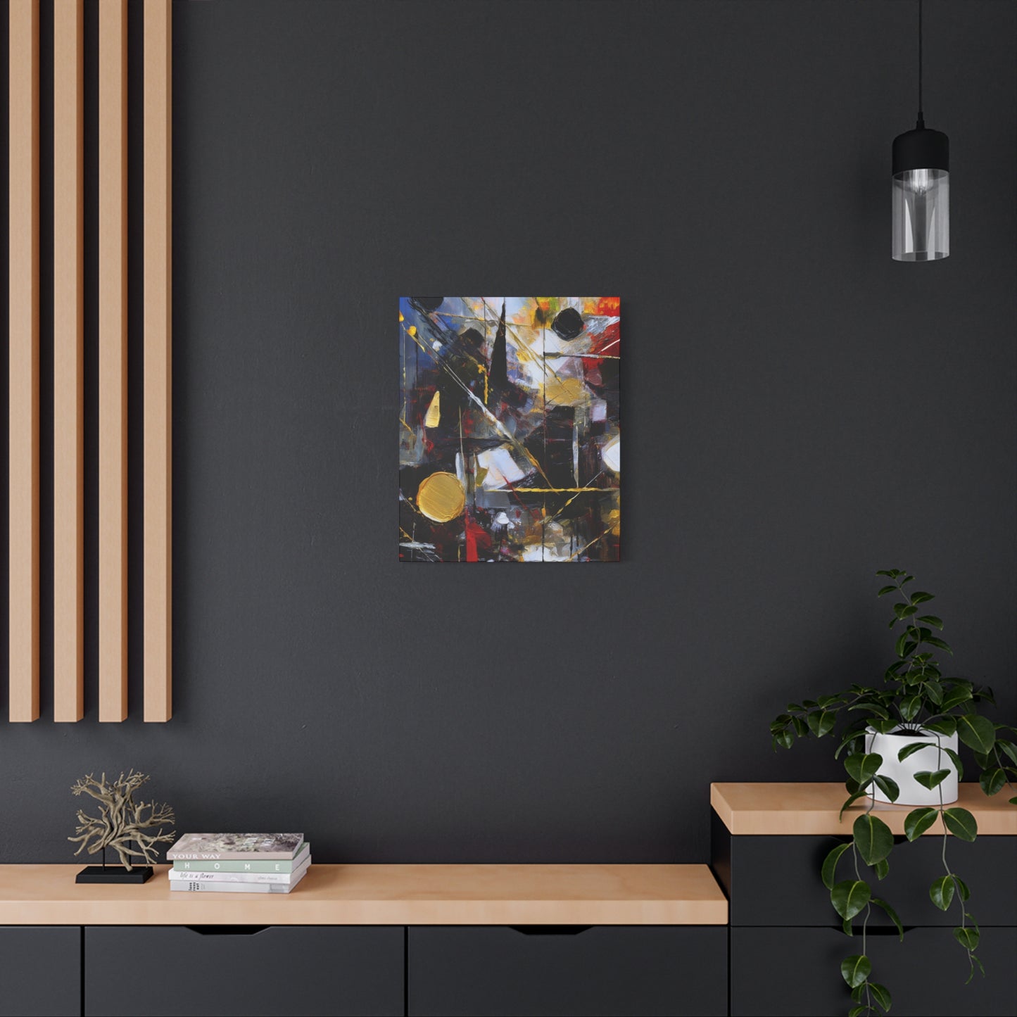 Abstract Oil Painting Print Canvas 20x24,20x30,24x30 24x32,24x36,30x40 32x48,36x48,40x60 Pine-Wood Inner Frame ABS-195